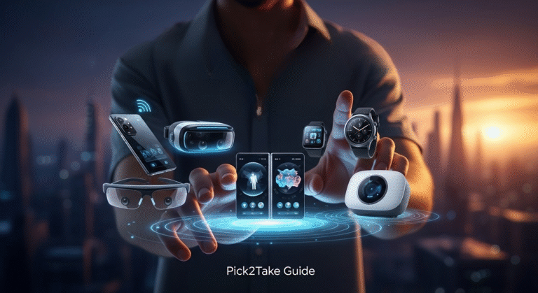 مقال كيف تختار التقنية المناسبة لحياتك اليومية في 2025 | دليل Pick2Take