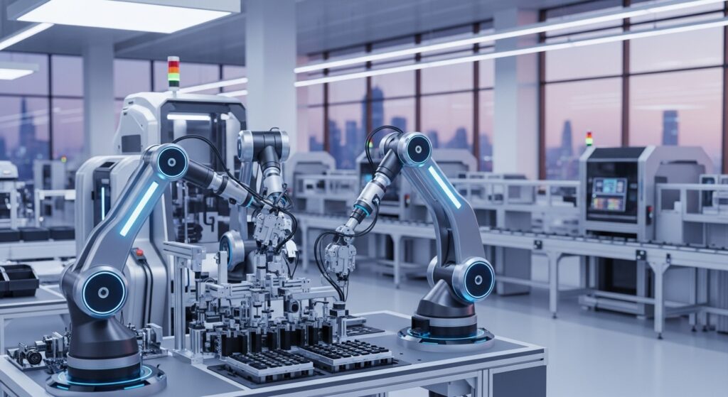 بيك 2 تيك - Pick2Take - الروبوتات الذكية ومستقبل الأتمتة- كيف سيُعيد الذكاء الصناعي رسم ملامح العالم في 2030 مقال الروبوتات الذكية ومستقبل الأتمتة- كيف سيُعيد الذكاء الصناعي رسم ملامح العالم في 2030