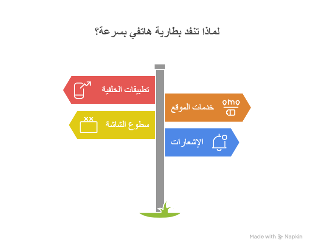 بيك 2 تيك - Pick2Take - لماذا تضعف بطارية الهاتف بسرعة ؟ الأسباب الحقيقية + حلول عملية فعّالة تضعف بطارية الهاتف