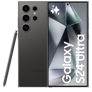 Samsung Galaxy S24 Ultra (512GB، 12GB RAM) أسود تيتانيوم